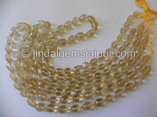 Honey Quartz Faceted Drops Shape Beads